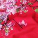 Замша Сакура на Красном фоне