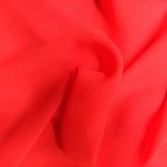 Мульти Шифон однотонный (Красный)